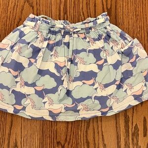 Cute Mini Boden unicorn skirt, size 6-7, EUC
